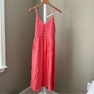 Target Wild Fable coral midi dress